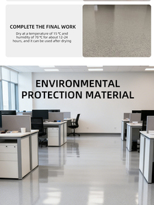 Revestimiento de Piso Epóxico Autonivelante para Uso Doméstico, con Arena de Color, Efecto Mármol, Antideslizante, Anticorrosivo y Resistente al Desgaste - Product Image 6