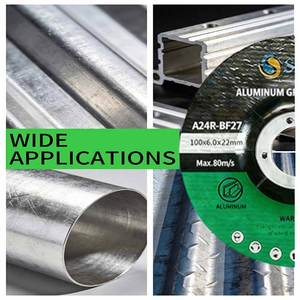 Meule à tronçonner à centre dégoulinant SATC 4 x 1/4 x 7/8 po T27 – Haute efficacité pour le meulage de l'aluminium - Product Image 4