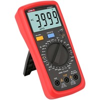 UNI-T UT39A+ Multimeter Digital Rentang Manual 4000 Counts AC DC Voltmeter Ammeter Pengukur Resistansi Kapasitansi