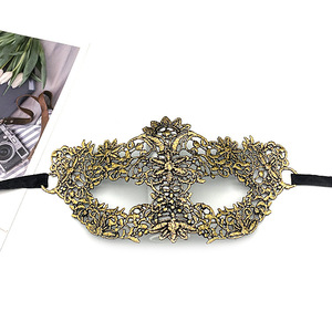 Masque de mascarade demi-visage sexy pour femmes, masque vénitien pour Halloween, fête, danse, cosplay, performance, Noël - Product Image 3