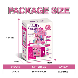 Juguete de Maleta de Juguete para Niñas, Juego de Imitación, Set de <span class=keywords><strong>Maquillaje</strong></span> para Niños, Set de Cosméticos para Niñas, Princesa de Belleza - Product Image 5