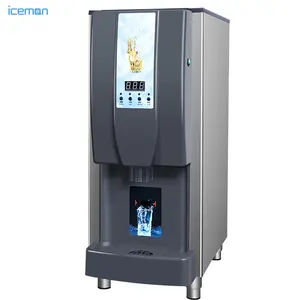 Hot sale nugget ice water dispenser ice or cold water three functions standing ice water dispenser
