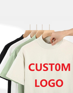T-Shirt Personalizzata di Alta Qualità in Puro Cotone 280GSM, Oversize e Pesante, per Uomo, con Stampa DTG/DTF - Product Image 1