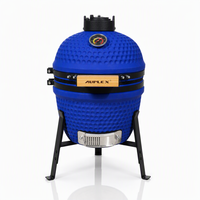 Barbecue Kamado en céramique Auplex Klasick OEM MINI JOE 13 pouces, grill au charbon de bois