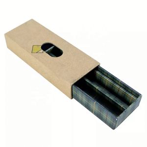 Boîte d'emballage rigide rectangulaire en carton, personnalisée, pré-assemblée, à ouverture coulissante directe, pour cartouches - Product Image 2