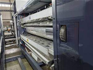 Máquina troqueladora rotativa de cartón corrugado para embalaje de cajas de pizza con impresión flexográfica - Product Image 3