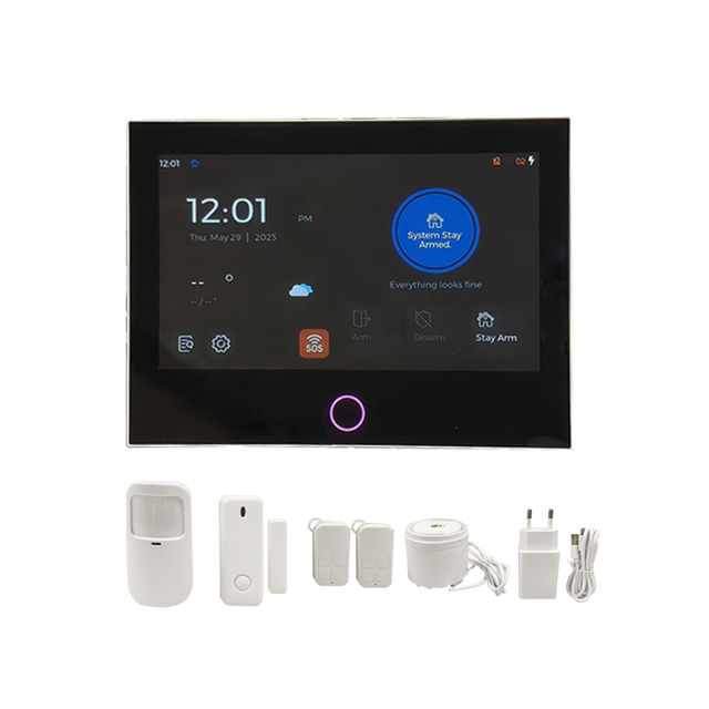 Home Security Wireless Home Burglar Anti-theft Intruder Alarm Systems WIFI GSM 4g APP Push Smart Security Alarm System