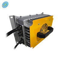 Chargeur rapide de voiture YUCOO YK-CD7235 pour batteries au plomb-acide et au lithium 72V 35A, étanche, portable, pour fauteuils roulants électriques, argent, bleu, rouge
