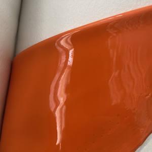 Suave reflectante 0,65mm espejo imitación PU Artificial Faux sintético charol tela para bolso zapatos silla bolsos - Product Image 4