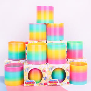 Plastik renkli helezon yay, Goody çanta dolgu, çocuklar için parti iyilik - Product Image 5