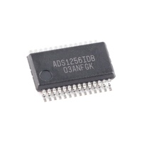 IC Konverter Analog ke Digital Asli Dianxian ADS1256IDBR ADS1256 SSOP-28 24-Bit untuk Penimbangan Industri