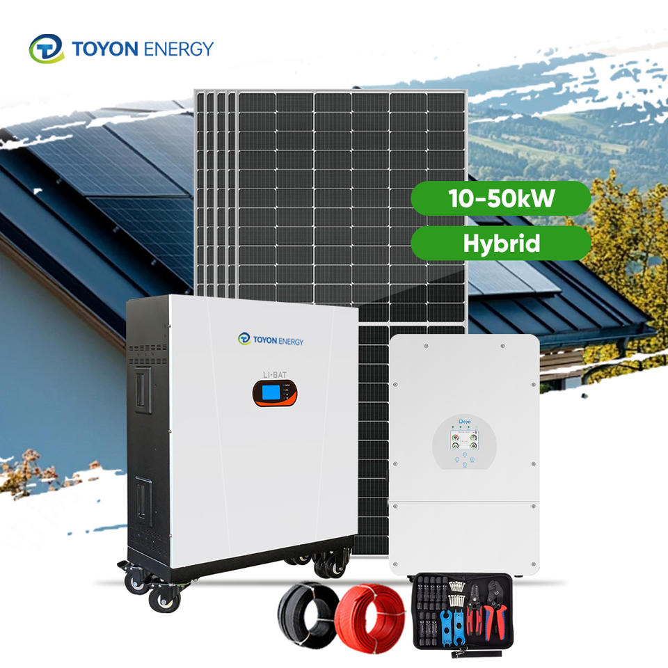 Complete Hybrid Solar Energy Storage System 30Kw 50Kw 100Kw 150Kw Off ...