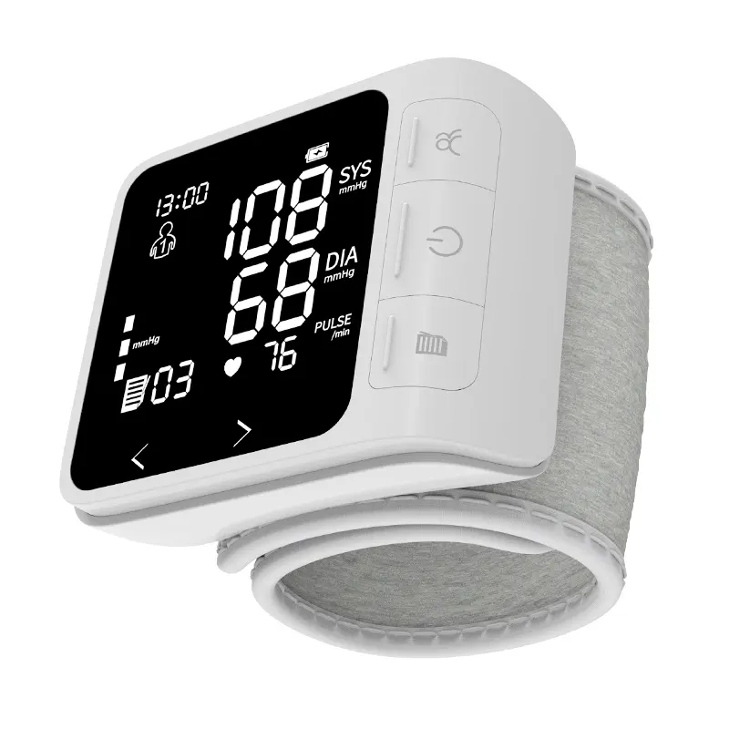 smart Wrist watch Automatic Digital Blood Pressure Monitor Medical Tensiometer