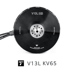 มอเตอร์ไร้แปรงถ่าน T-MOTOR V13L 65KV ประสิทธิภาพสูง 12S-24S สำหรับโดรน VTOL บรรทุกหนัก ทำแผนที่  ระบบขับเคลื่อนอุตสาหกรรม IP55 ทนทานสูง - Product Image 2
