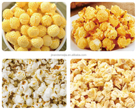 Chaîne de production industrielle de machine de séchage d'extrusion de nourriture de pop-corn de rendement élevé