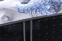 Matelas en latex à ressorts à mémoire de forme 12 pouces pour hôtel 5 étoiles