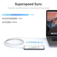 Popular 1M tipo C 5A cargador USB Cable de datos con función inteligente chaqueta de PVC para teléfonos móviles Android impresoras y computadoras