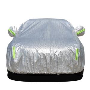 Accesorios exteriores de <span class=keywords><strong>coche</strong></span> superventas al por mayor cubierta de <span class=keywords><strong>coche</strong></span> plateada de PEVA cubierta de protección solar - Product Image 2