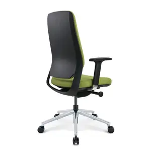 모조리 조정 가능한 높이 의자 바퀴-사무실 의자 고품질 직원 요추 지원 PU 바퀴 조절 높이 회전 책상 의자