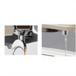 Profitez d'un <span class=keywords><strong>café</strong></span> de qualité barista à la maison Machine à expresso facile à nettoyer avec réservoir et trémie amovibles, créez une crème parfaite sans effort - Product Image 5