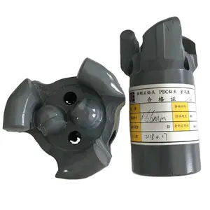 water well pdc bit 3 blade 98mm 99mm 76mm pdc drill bit for hard rock