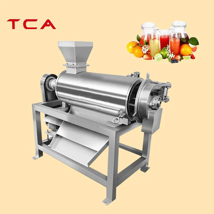 Machine d'extracteur de jus de carotte Machine de presse de jus de gingembre Machine d'extracteur de jus de citron