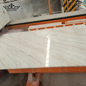 Losas de Cuarzo Palissandro Chiaro 5130 Pulido de Lujo GOLDTOP, Modernas y Elegantes para Pisos de Lujo, Cubiertas de Mesa y Diseños de Paredes Impresionantes - Product Image 3