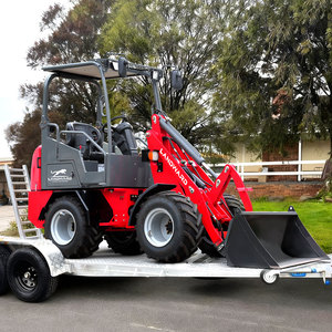 Venta al por mayor: Nueva Minipala Articulada de Jardín con Batería CE EPA de 800 kg, Modelo 608e con Ruedas, Fácil de Operar - Product Image 1