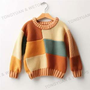 Le fabricant fournit des pulls à col rond personnalisés pour enfants, pour tout-petits, pour garçons et bébés. - Product Image 3