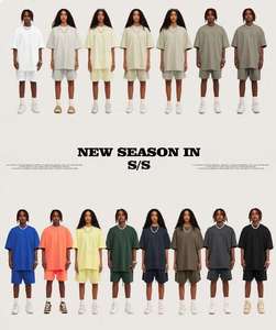 T-shirt pour homme en coton 100% de haute qualité, poids lourd, coupe ample, impression personnalisée, impression numérique - Product Image 2