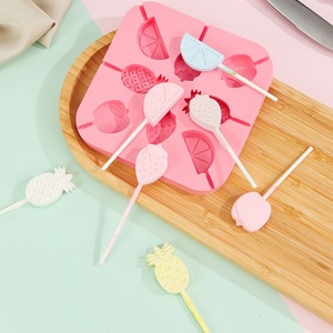 Molde de silicona desechable AC Cartoon para piruletas, forma irregular, solo lavar a mano, herramientas de repostería DIY para el hogar, para pudín de queso casero 1 - Product Image 3