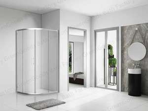 Corner <strong>Made</strong> Complete Enclosed Tempered Glass Shower Room Cubicle <strong>Bathroom</strong> With Shower Tray - Product Image 2