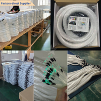 Kit d'éclairage d'ambiance intérieur pour voiture à fibres optiques scintillantes RGBW 16W, vente en gros, directement de l'usine, OEM ODM