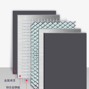 Nouveau modèle 2025, porte d'entrée moderne à double battant, antivol, à ouverture simple ou double, sécurisée, pour usage domestique, avec ventilation moyenne - Product Image 5