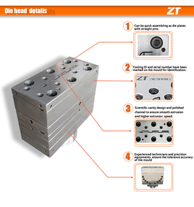WPC PVC Panel tường đùn dụng cụ - Product Image 4