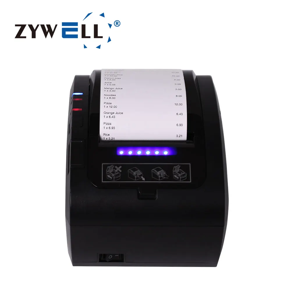 Gratis Download Driver Thermische Bonprinter 80Mm Zywell Zy606 Pos 80Mm Keuken Ticker Printer