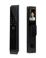 Reconnaissance faciale 3D TTLock APP Video 6068 Serrure de porte intelligente de sécurité électronique avec 6 voies de déverrouillage