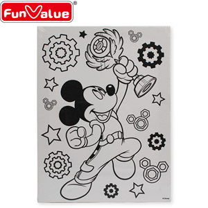 Una stampa da colorare a buon mercato piccola <span class=keywords><strong>tela</strong></span> da <span class=keywords><strong>disegno</strong></span> - Product Image 3