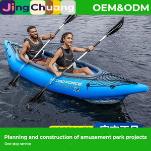 Kayak Individual Inflable Bestway65115, Bote Inflable, Bote de Pesca, Balsa de Goma, Canoa Plegable Reforzada - Product Image 1