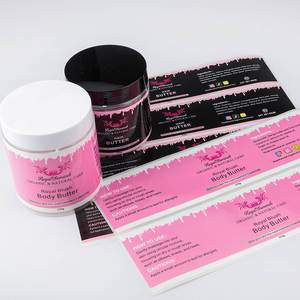 Autocollants personnalisés avec logo privé, écologiques, durables, pour emballages cosmétiques, étiquettes adhésives imperméables pour bouteilles, pots de beurre corporel - Product Image 6