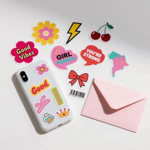 For <b>Thermal</b> Sticker Roll Vinyl Waterproof Strong Adhesion Custom Sizes 40x30mm 40x20mm 50x30mm for M110/M220 <b>Printers</b> - Product Image 4
