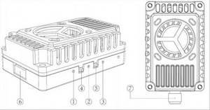 Émetteur vidéo FPV pour drone 7,2 GHz 3W 64CH VTX Haute puissance Transmission analogique sans fil pour drones de course aériens - Product Image 6