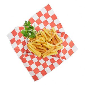 Papel encerado antigrasa para delicateses, papel para envolver sándwiches, papel impreso para hamburguesas con impresión a cuatro colores y recubrimiento de PE - Product Image 2