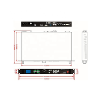 Processeur vidéo LED VD WALL LVP 300 à commutation super fluide pour affichage numérique LED intérieur/extérieur et écran d'affichage