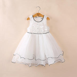 Vestidos Elegantes de Gasa para Bebés Niñas - Product Image 1