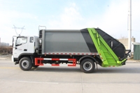 Camion compacteur de déchets urbains Foton ES5 12CBM Euro6 avec système hydraulique Yuchai 200HP