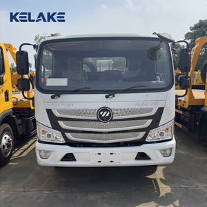 FOTON AUMARK Diesel <b>Flatbed</b> Tow <b>Truck</b> Manual Transmission EURO 5 New White - Product Image 2
