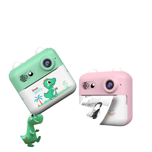 New A22C Travel Digital Toys Thermal Video <strong>Kids</strong> Black and White <strong>Photo</strong> Print with Memory Card <strong>Paper</strong> Rolls Instant Print <strong>Camera</strong> - Product Image 1