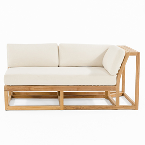 Juego de Sofás Modulares para Exteriores de Madera de Teca con Cojines para Patio y Jardín - <span class=keywords><strong>Atha</strong></span> - Product Image 2