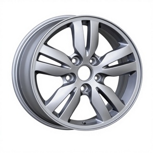Venta Caliente en Existencia, Llantas de Aleación de Aluminio de 16X6.5, Compatibles con <span class=keywords><strong>Hyundai</strong></span> <span class=keywords><strong>Tucson</strong></span> 2009, Completamente Pintadas en Plata para Reemplazo - Product Image 1